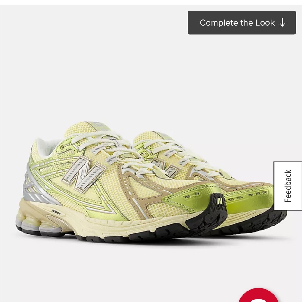 Women’s 1906r new balance sneakers pale yellow/gold/metallic green